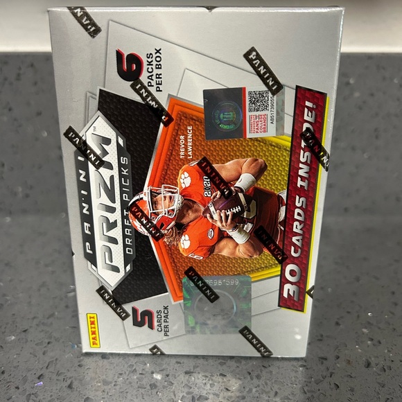 2021 Panini Prizm Draft Picks Football Blaster Box Factory Sealed - Picture 3 of 5